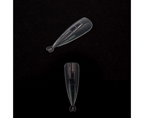 Зображення 2 Верхні форми 100 шт  для нарощування нігтів Nails Molekula, мигдаль