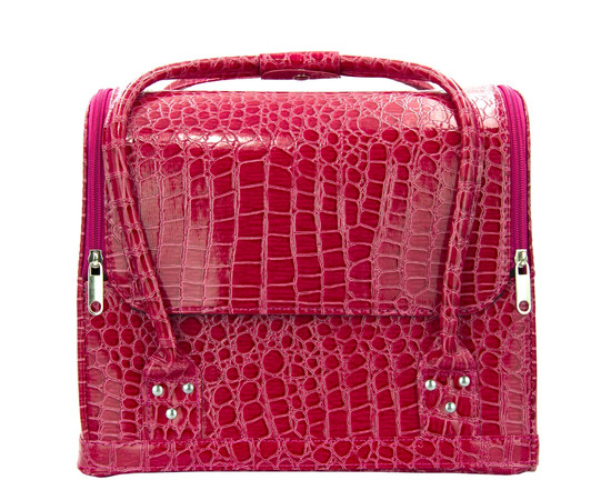 Изображение 2 Кейс для мастера маникюра, визажиста, малиновый