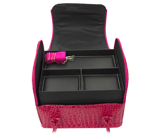 Изображение 4 Кейс для мастера маникюра, визажиста, малиновый
