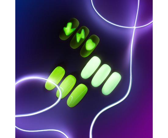 Зображення 4 Топ люмінесцентний для гель-лаку без липкого шару NUB Glow Up Top Coat, 8 мл