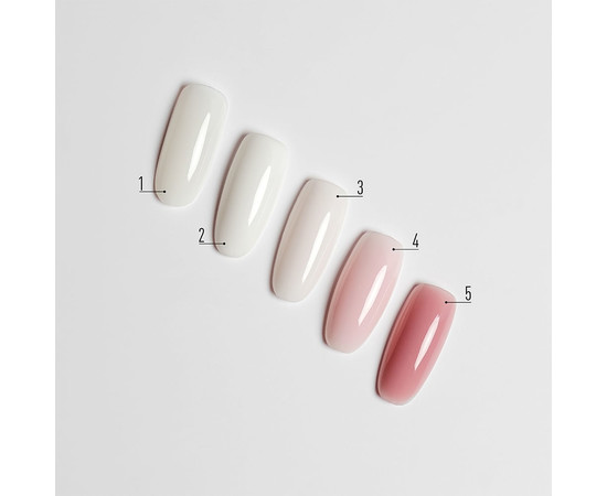 Зображення 2 Гель моделюючий NUB Fast Builder In A Bottle 03 Cream з пензликом, кремовий, 14 мл