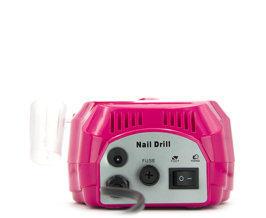 Изображение 5 Фрезер для маникюра Drill pro ZS 601/DM 202 65 Вт 35 000 об, Малиновый, Цвет: малиновый