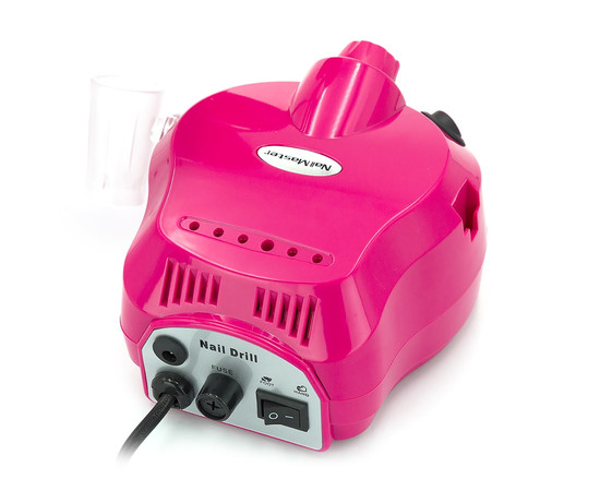 Изображение 6 Фрезер для маникюра Drill pro ZS 601/DM 202 65 Вт 35 000 об, Малиновый, Цвет: малиновый