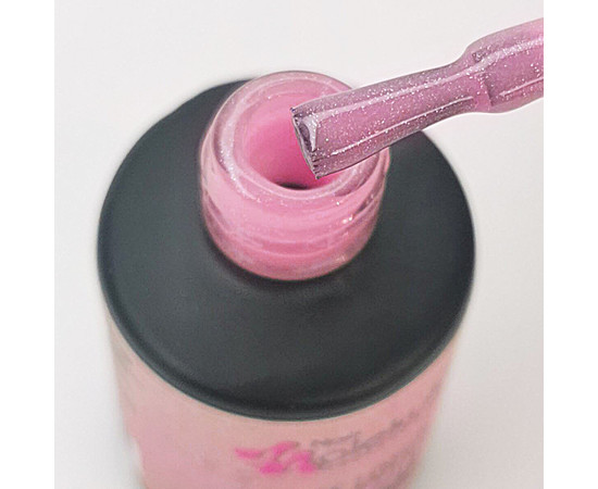 Зображення 2 База для гель-лаку Nails Molekula Base Pearl Cotton Candy 12 мл, цукрова вата